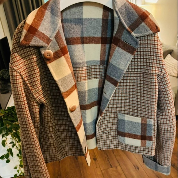 Petite Studio Reversible Wool Jacket - Picture 3 of 6